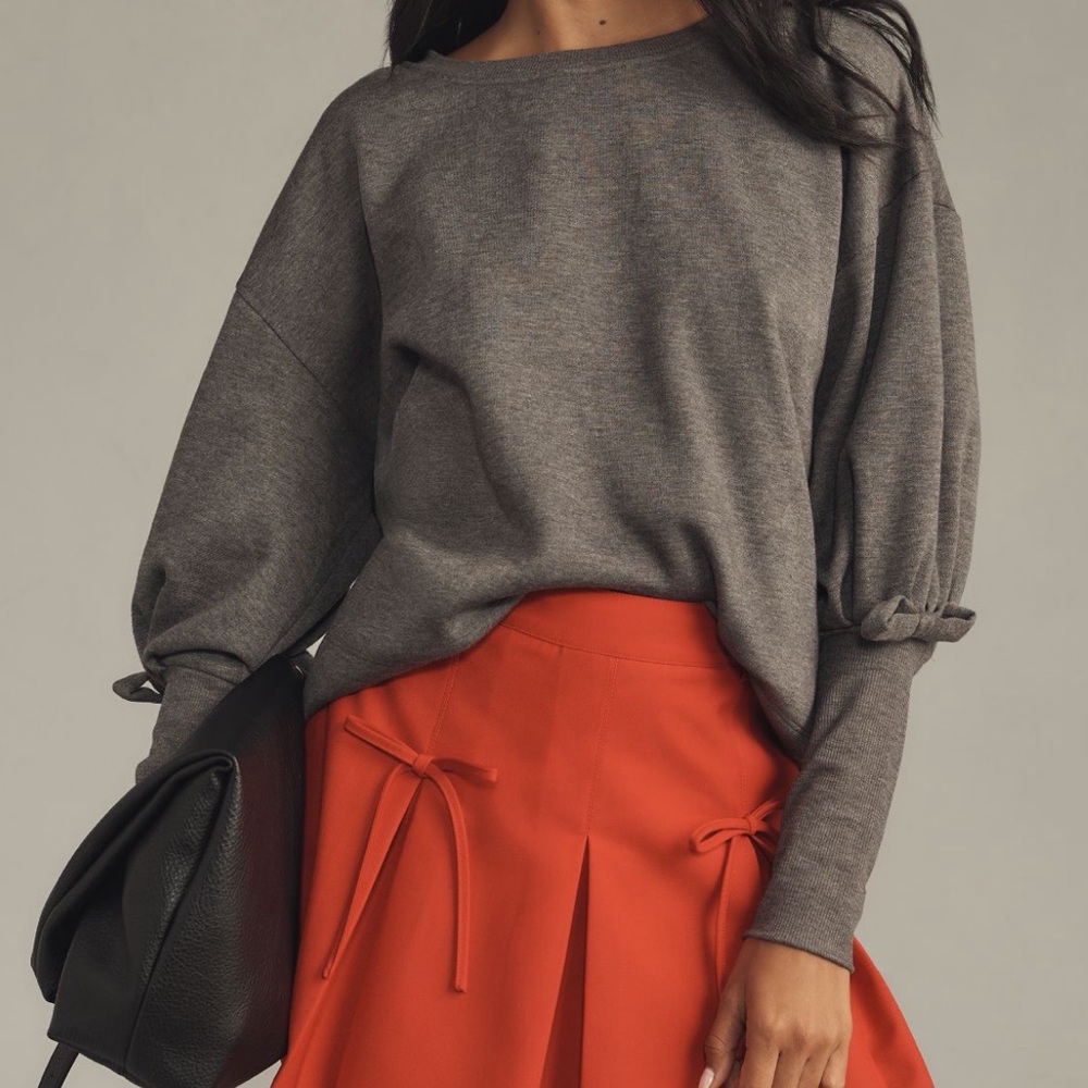 Anthropologie - Maeve Puff-Sleeve Sweater